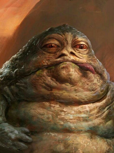 JABBA THE HUTT Star Wars Jabba The Hut, Jabba The Hutt Art, Jaba The Hut, Stop Stalking Me, Husband Vibes, Amanita Design, Jabba The Hut, Star Wars Planets, Fantasy Flight Games