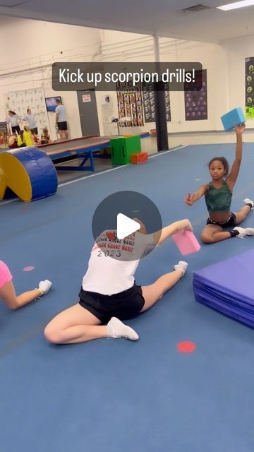 Jaclyn Ferrell on Instagram: "Kick up scorpion drills in flyer flex! • • • • #cheer #cheerleading #allstarcheer #stunt #stunts #flyer #flying #flyers #flyerflex #flyerclass #flexibility #stretching #scorpion #needle #cheerdrills #flyerdrills #cheercoach #strengthtraining #backday #yoga #gym #gymworkouts #splits #athomeworkouts #dance #flexibilitytraining #fitnessmotivation #gymlife" Flyer Stretch Routine, Scorpion Stretches Flexibility, Cheer Flyer Positions, How To Do A Scorpion, Flyer Drills Cheer, Flyer Drills, Cheer Scorpion, Cheer Drills, Flyer Tips