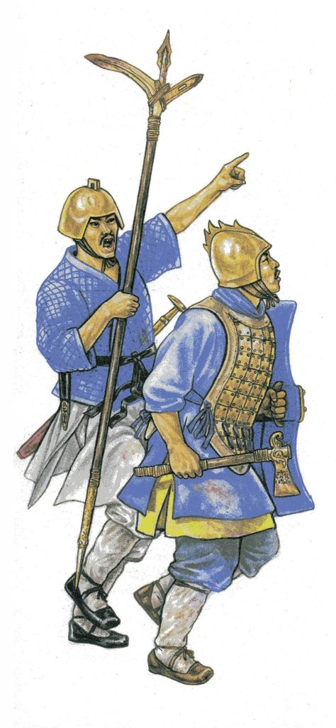 Ancient China Art, Chinese Armor, Zhou Dynasty, Warriors Illustration, Historical Warriors, A Knight's Tale, Chinese Warrior, Ancient Warfare, Historical Armor