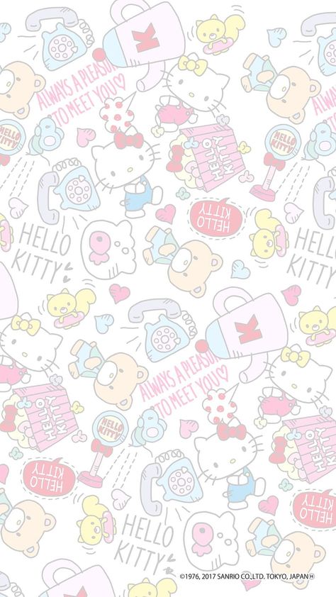 Kitty Wallpaper Iphone, Hello Kitty Pastel, Wallpaper Sanrio, Sanrio Wallpapers, 헬로키티 배경화면, My Melody Wallpaper, Hello Kitty Images, Hello Kitty Aesthetic, Kitty Images