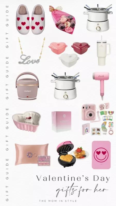 Walmart Valentines Day gifts for her, Valentines Day gift guide for for your best gal pals, Galentine's Day gift ideas. All the pink things for the ladies in your life. Heart Waffle Maker, Walmart Valentines, Valentine's Day Gift Ideas, Cute Valentines Day Gifts, Dollar Gift, Pink Things, Valentines Day Gifts For Him, Valentine's Day Outfit, Valentines Day Gifts For Her