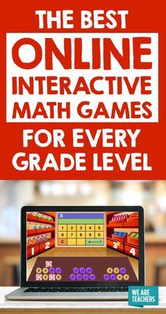 Interactive Math Games, Math College, Math Websites, Online Math Games, Math Games For Kids, Fun Math Games, 7th Grade Math, Math Methods, Mental Math