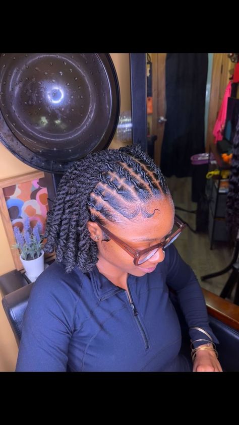 Loc’d by Lotus 🪷 | two strands + flat twists is always a fave 💞💞 • LIKE | SHARE | TAG ! #locs #locstyles #instantlocs #womenwithlocs #kidswithlocs… | Instagram Two Strand Twist Loc Styles, Loc Two Strand Twist Styles, Flat Twist Loc Styles, Loc Dye, 2 Strand Twist Locs Style, Two Strand Twist Hairstyles, Short Hair Twist Styles, Corn Rows, Flat Twist Hairstyles