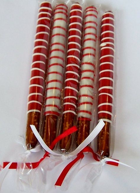 Chocolate Dipped Pretzel Rods | DOZEN Chocolate Covered Pretzel Rods -- SALE -- ... | Pretzel Rods White Pretzels, Winter Snacks, Covered Pretzel Rods, White Chocolate Covered Pretzels, Lemon Biscuits, Christmas Pretzels, Pretzel Treats, Chocolate Covered Pretzel, Chocolate Covered Pretzel Rods