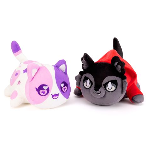 Aaron and Aphmau Bundle | Aphmeow Aaron And Aphmau, Aphmau Merch, Aphmau Meemeows, Aphmau Mystreet, Aphmau Pictures, Aphmau And Aaron, No Tricks Just Treats, Aphmau Characters, Ty Plush