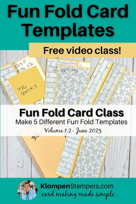 Fun Fold Cards Tutorials Free, Card Fold Templates Free Printable, Fancy Fold Card Tutorials Fun, Easy Card Folds, Card Patterns Templates, Fun Fold Cards Templates Free Printable, Fun Fold Cards Tutorials Templates Free, Z Fold Cards Templates, Card Making Templates Free Printable