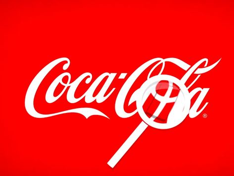 Coca-Cola — The soda brand's 2013 campaign in Denmark points out an unintended message hidden within its logo. The Danish flag can be found nestled between the "O" and the "L." Logos Meaning, Danish Flag, Denmark Flag, Popular Logos, Hidden Images, Famous Logos, Hidden Messages, Corporate Logo, 22 Words