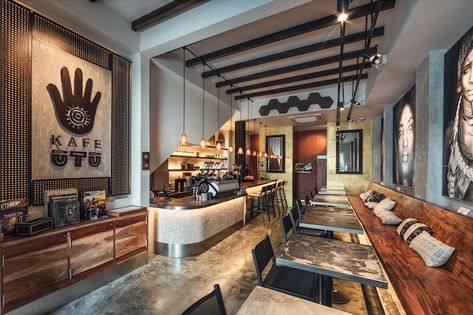 Authentic African food in Singapore: We review Kafe Utu African Coffee Shop Design, African Style Restaurant Design, African Shop Design, African Cafe Design, Modern African Restaurant Design, African Cafe Interior Design, African Coffee Shop, African Restaurant Design, Modern Cafeteria