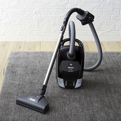 Miele s6270 Onyx Cannister Vacuum Cleaner I Remodelista Best Vacuum Cleaner, Wedding Registry Items, Safari Chair, Easy Room Decor, Practical Wedding, Best Vacuum, Canister Vacuum, Cleaning Accessories, Wedding Registry