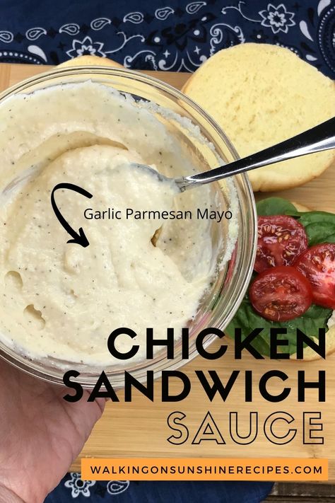 Chicken Melt Sandwich Recipes, Chicken Mayo Parmesan, Chicken Sandwich Sauce, Sauce For Grilled Chicken, Grilled Chicken Sandwich Recipes, Chicken Breast Sandwich, Chicken Subs, Mayo Chicken, Sandwich Sauces