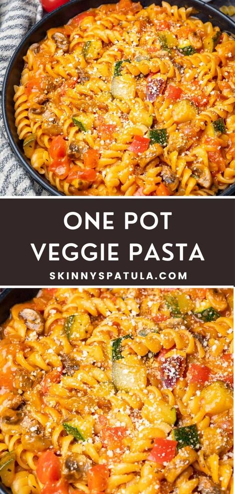 Veggie Pasta Recipes, Veg Meals, Vegetarian Pasta Recipes, Healthy Pasta, Veggie Dinner, Meatless Dinner, Veggie Pasta, Pasta Dinner Recipes, Food Easy