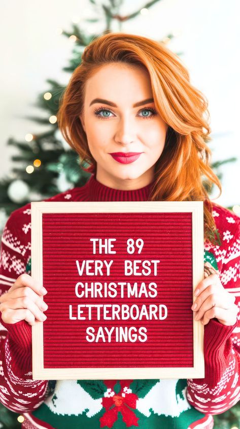 eed some festive inspiration for your holiday letterboard? These 89 best Christmas sayings will add the perfect touch of cheer and humor to your seasonal decor. 📌 Pin this to keep your holiday messages fresh and fun! 👉 Click through to see all the sayings and find the perfect one for your letterboard this Christmas. #ChristmasFeltBoardQuotes #DecemberLetterboard #ChristmasLetterboardQuotes Things To Put On Letter Boards, Letterboard Sayings Funny, Christmas Board Sayings Funny, Welcome Christmas Quotes, Christmas Quote Letterbord, Holiday Letterboard Ideas, Christmas Signs Wood Diy Sayings, New Home Letterboard Quotes, Coffee Bar Letterboard