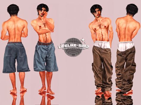 PUBLIC!!! Sims 4 Cc Male Boxers Patreon, Sims 4 Male Details, Male Cc Finds Sims 4, Cute Sims 4 Cc Male, Sims 4 Cc Male Sagging Jeans, Lip Mask Sims 4 Cc, Cartoon Sims 4 Cc, Sims 4 Cc Himbo, Sims 4 Male Body Cc