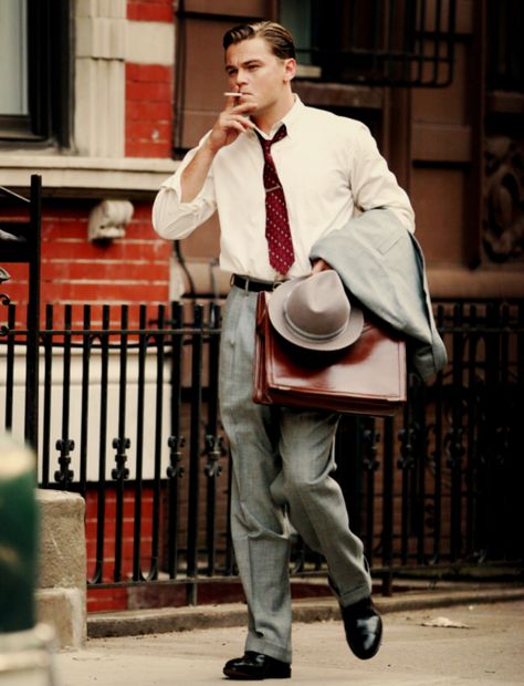 Frank Abagnale, Leonard Dicaprio, Revolutionary Road, Suit Hat, Martin Sheen, Leo Love, 남자 몸, Leo Dicaprio, Amy Adams