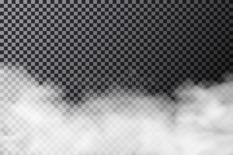 Smoke cloud on transparent background. Realistic fog or mist texture isolated on background vector illustration Fog Background For Editing, Clouds Transparent Background, 3d Logo Background, Cloud Transparent Background, Fog Texture, Fog Png, Fog Background, Iphone Wallpaper Vintage Hipster, Christian Background Images