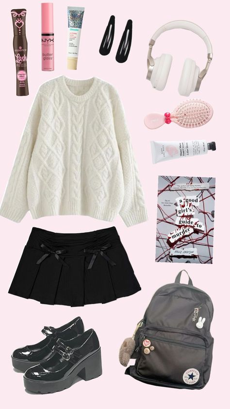 #outfit #school #fall Cute Back To School Outfits, Outfits For High School, Outfit School, Dresses Ideas, Back To School Outfits, Fashion Studio, Mean Girls, School Outfits, Winter Fashion