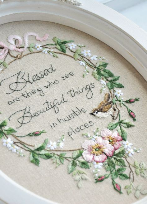 This large oval embroidered picture is a chic gift. Very beautiful, completely handmade with small stitches using the technique of hand embroidery. It will be a unique gift for a wedding, birthday or housewarming.

Can decorate a romantic bedroom in a modern shabby chic style.
Present it to your wife, girlfriend, sister, or mom, this handmade gift will delight and admiration.
Especially lovers of embroidery will like it. Cottagecore Valentines, Quote About Nature, Willow Projects, Wall Decor Cottagecore, Heart Picture Frame, Wall Decor Farmhouse, Hand Embroidery Kits, Framed Embroidery, Natural Linen Fabric