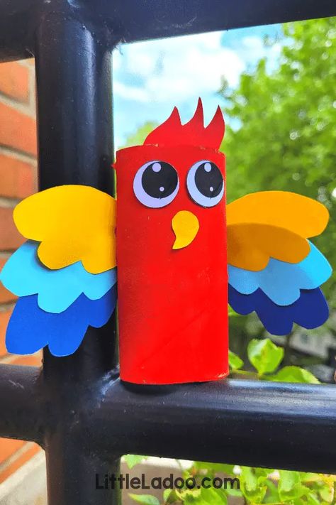 Letter M Crafts, Mouse Crafts, Toilet Paper Roll Crafts, Animal Crafts For Kids, Rainbow Crafts, Paper Roll Crafts, Bird Crafts, Kindergarten Crafts, Kids' Crafts