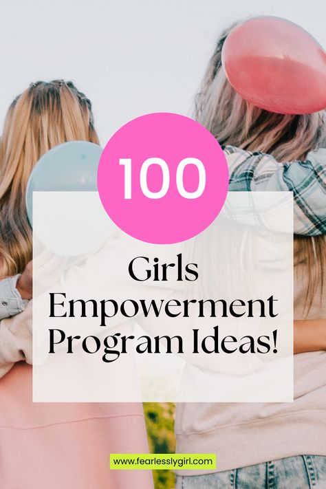 Women Empowerment Activities, Mentoring Activities, Empowerment Activities, Leadership Workshop, Mentor Program, Youth Empowerment, Elementary Counseling, Empowering Girls, After School Club