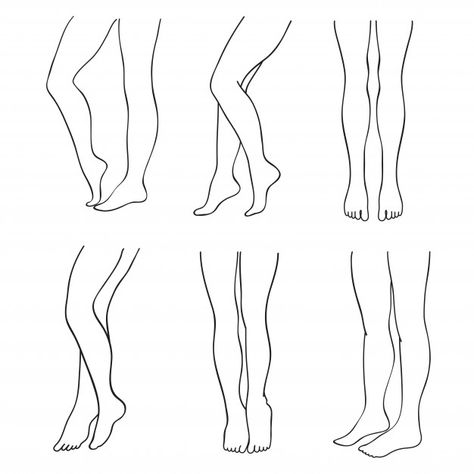 Simplified Anatomy, Legs Drawing, Human Legs, Feet Drawing, Arm Drawing, Female Legs, Drawing Legs, Fashion Model Sketch, Body Image Art