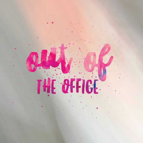 out of the office Out Of Office Quotes, Out Of Office Sign, Out Of Office Message, Milk Bath Maternity, Office Quotes, Interactive Posts, Phone Messages, Out Of Office, Before Baby