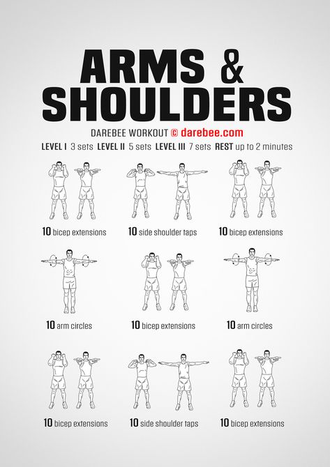 Arms And Shoulders Workout, Arm And Shoulder Workout, Arm Fitness, Shoulder And Arm Workout, Shoulder Workouts For Men, Shoulder Workout At Home, Arm Workout Men, Workout Shoulder, Arm Workout Routine