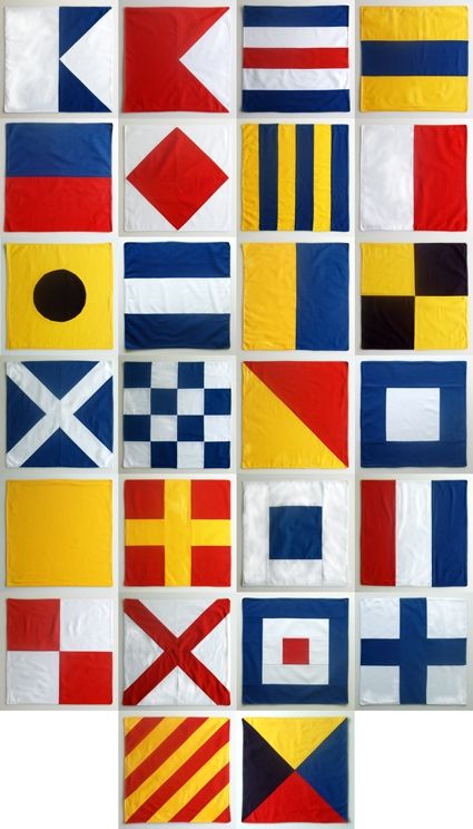 Nautical Flag Alphabet, Boat Quilt, Nautical Alphabet, Flag Alphabet, Nautical Quilt, Nautical Flag, Deco Marine, Purl Bee, Flag Quilt