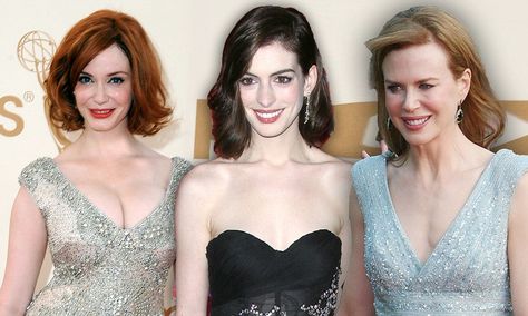 Proud to be pale: Goodbye to the creosote look! Alabaster skin is back in vogue Pale Celebrities Women, Pale Skin Fashion, Pale Celebrities, Super Pale Skin, Alabaster Skin, Christina Hendricks, Anne Hathaway, Pale Skin, Nicole Kidman