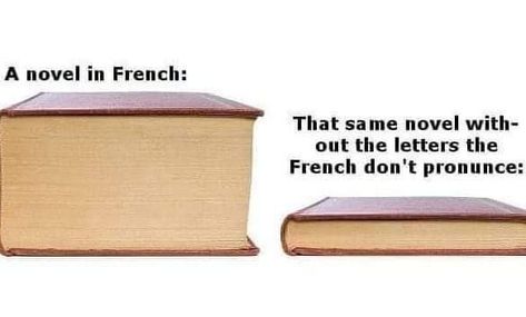 Cursing In French, Multilingual Problems, Genshin Hacks, Bilingual Humor, Language Humor, Language Jokes, French Meme, Teacher Wall, French Literature