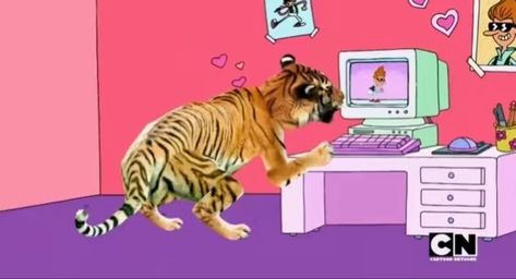 Giant Realistic Flying Tiger, I'm Toxic, Uncle Grandpa, Flying Tiger, Silly Images, Lil Baby, Cartoon Icons, My Buddy, Big Cats