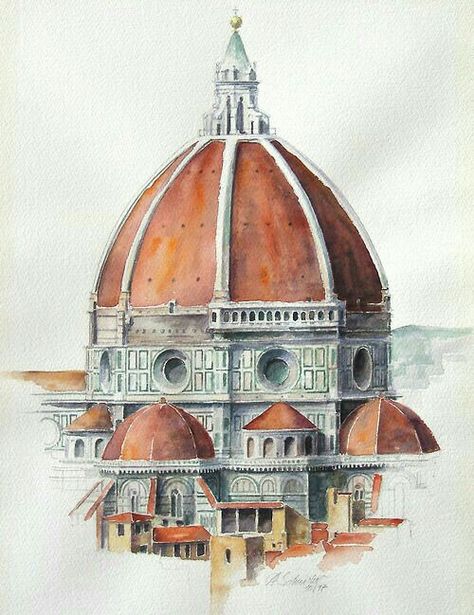 Architecture Antique, Istoria Artei, Watercolor Architecture, Architecture Sketchbook, Architecture Design Sketch, Cool Pencil Drawings, Architecture Concept Drawings, Architecture Drawing Art, Architecture Painting