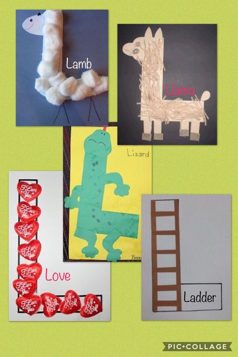 Letter L Science For Preschoolers, L Craft For Preschool, L Letter Craft Preschool, L Letter Activities For Preschool, Letter L Projects For Preschool, Letter L Crafts For Kindergarten, Letter L Arts And Crafts For Preschool, L Preschool Crafts, Preschool Letter L Crafts