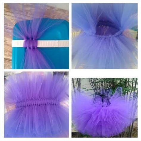 Tutu Diy, Diy Tutu Skirt, Diy Tutus, Tutu Tutorial, Diy Tulle, No Sew Tutu, Rok Tutu, Tule Rok, How To Make Tutu