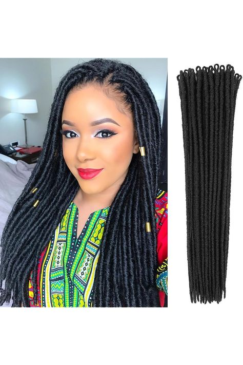 Quick Wig Dreadlock Extensions 24 Inch 20 Strands Reggae Hair Dread Extensions Single Ended Synthetic Dreads Extensions Hip-Hop Style Crochet Hair for Women (24 Inch, 20 Strands), #AD, ##Women, #ad, #Crochet, #Wig, #Dreadlock Dreads Extensions, Crochet Wig, Wig Colors, Dread Extensions, Dreadlock Extensions, Hair For Women, Synthetic Dreads, Crochet Hair, Crochet Hair Styles