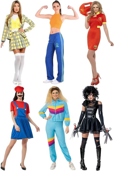 90s Fancy Dress Costumes for Women – 90s Fancy Dress Ideas 2000s Fancy Dress Ideas, 90’s Fancy Dress, 90s Dress Up Costumes, 90s Fancy Dress Ideas Woman, Fancy Dress Party Ideas, 90s Fancy Dress Ideas, 90s Costume Ideas Woman, Fancy Dress Costumes For Women, Spice Girls Outfits