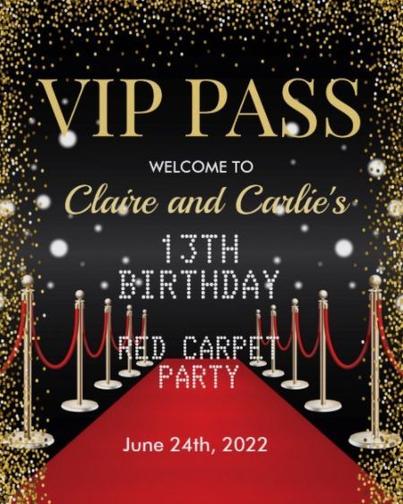 Hollywood Invitations, Hollywood Theme Party Decorations, Hollywood Sweet 16, Red Carpet Invitations, Red Carpet Sweet 16, Red Carpet Theme Party, Hollywood Birthday Parties, Red Carpet Theme, Hollywood Birthday