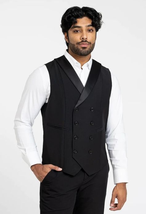 Speakeasy Bartender Uniform – Stock Mfg. Co. Speakeasy Bartender, Bartender Uniform, Herringbone Vest, Custom Uniform, Money Makers, Collar Vest, Black Shawl, Social Media Design Graphics, Design Graphics