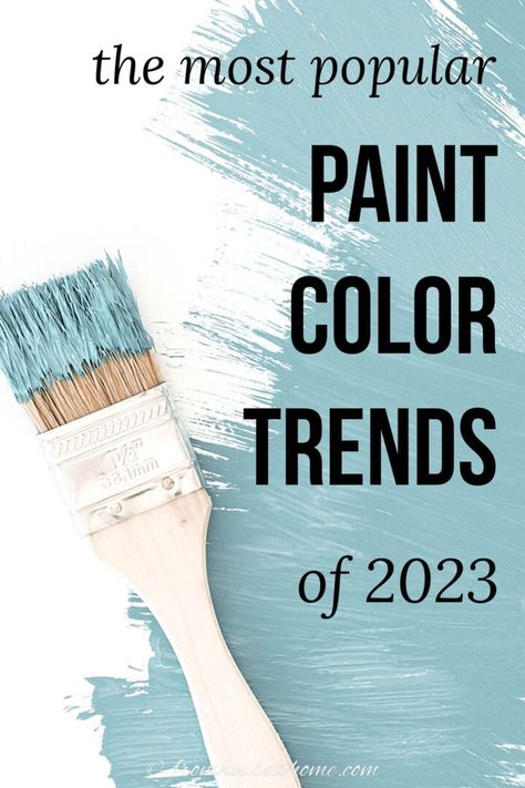 Paint Color Trends, Most Popular Paint Colors, Trending Paint Colors, Bedroom Minimalist, Popular Paint Colors, Paint Color Schemes, Room Paint Colors, Inspire Me Home Decor, Renovation Design