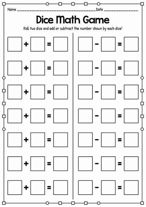 Subtraction facts