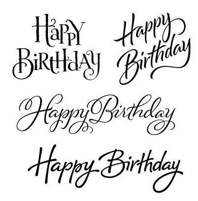 Happy Birthday Hand Lettering, Cake Furniture, Happy Birthday Calligraphy, Happy Birthday Font, Happy Birthday Drawings, Cake Lettering, Cake Writing, Alfabet Letters, Happy Birthday Lettering