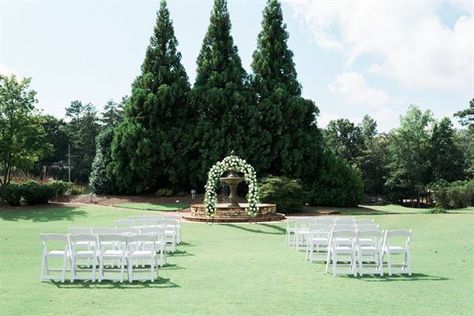 Country Club of Roswell - Roswell, GA - Wedding Venue Crest Hollow Country Club Wedding, Downingtown Country Club Wedding, Congressional Country Club Wedding, Ravisloe Country Club Wedding, Stonebridge Country Club Wedding, Ga Wedding Venues, Roswell Georgia, Wedding Halls, Ceremony Chairs