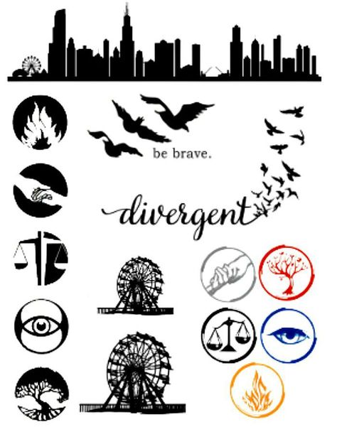 How to Make Temporary Tattoos at home! I'm sharing my DIY Divergent Temporary Tattoos that would make Four proud but you can use this process for anything! | The Love Nerds Divergent Symbols, Tris Tattoo, Tattoos At Home, Divergent Drawings, Divergent Wallpaper, Divergent Tattoo, Tattoos Stencil, Divergent Fan Art, Divergent Tris