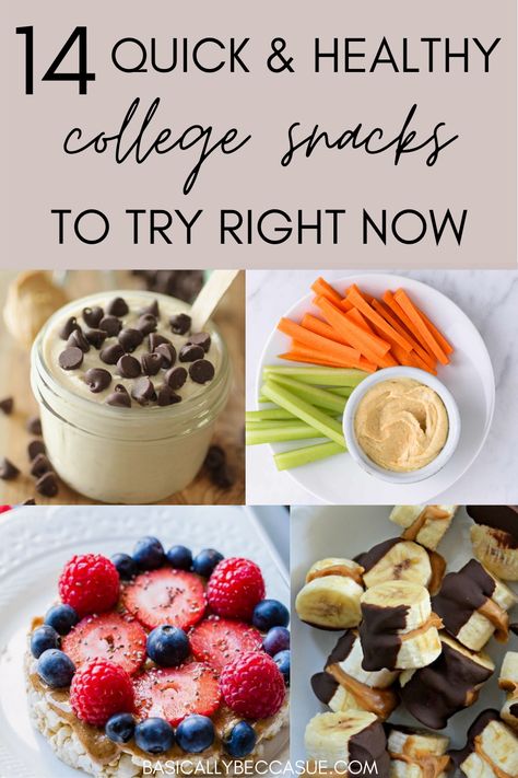 Healthy College Snacks, Snacks To Try, College Snacks, Healthy College, Healthy Food Menu, Healthy Food Facts, Snacks To Make, Healthy Meals To Cook, Smoothie Bowls