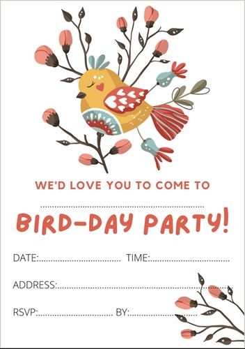 2nd Birthday Bird Theme, Bird Watching Birthday Party, Bird Themed First Birthday Party, Three As A Bird Birthday, Bird Themed Birthday Party Decoration, Birds Birthday Theme, Birds Theme Birthday Party, Birthday Bird Theme, Bird Party Theme