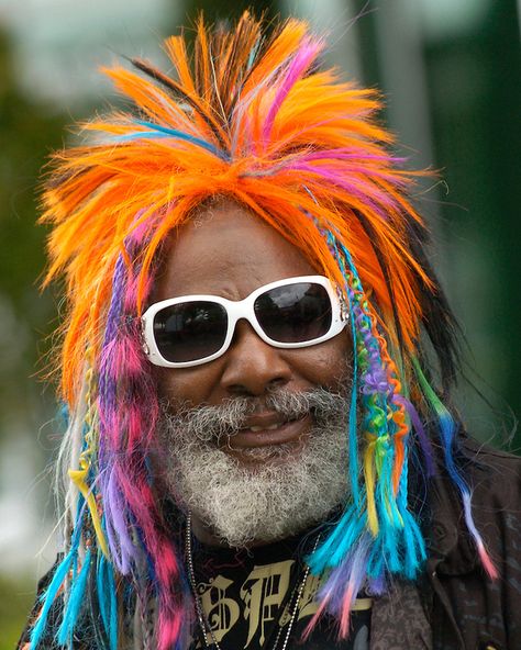 George Clinton, Grandmaster Flash | Jerstad Photographics Stage Art, Parliament Funkadelic, Funk Bands, George Clinton, Play That Funky Music, Funk Music, Soul Funk, Black Music, James Brown