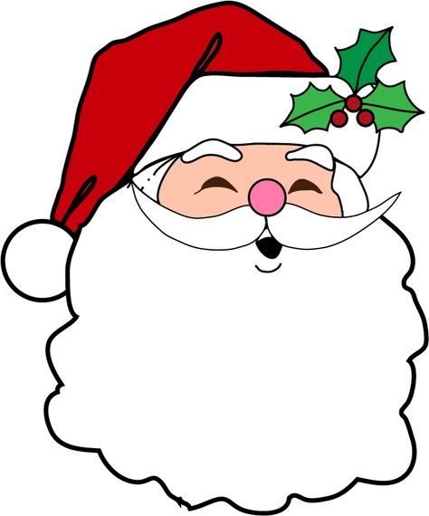 View full size Christmas Santa Face Transparent Images - Christmas Party Invitation Card Clipart and download transparent clipart for free! Like it and pin it. Face For Drawing, Images Of Santa Claus, Christmas Drawings For Kids, Santa Claus Face, Santa Template, Santa Claus Images, Christmas Props, Christmas Applique, Christmas Party Invitation