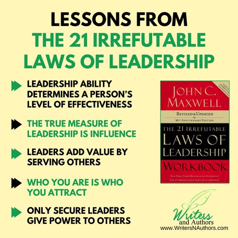 Lessons from the 21 Irrefutable Laws of Leadership Follow Them and People Will Follow You Buy Now on AMAZON https://www.amazon.com/dp/0785289356/ref=as_li_ss_tl?_encoding=UTF8&aaxitk=d5757841f63e7097a522056510090b47&hsa_cr_id=4339724800801&pd_rd_plhdr=t&pd_rd_r=b31d9840-4f53-480d-b6a7-d89311c20220&pd_rd_w=0OnGn&pd_rd_wg=BVbzU&ref_=sbx_be_s_sparkle_mcd_asin_0_title&linkCode=sl1&tag=wrinaut08_writersandauthors-20&linkId=7953d9a98bff71a7455f099e9ddf307e&language=en_US . #writersnauthors #booktoread 21 Irrefutable Laws Of Leadership, Leadership Abilities, Literary Criticism, Follow You, Book Review, Life Lessons, Leadership, Buy Now, Books To Read