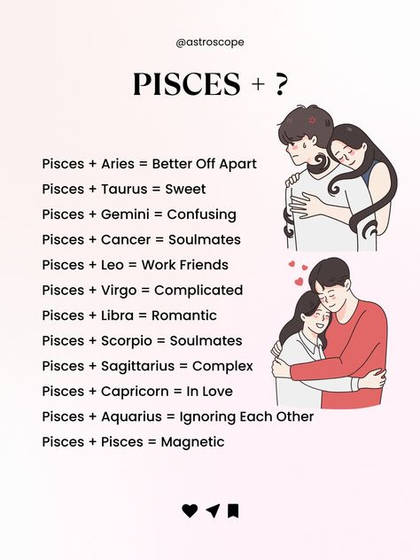 Scorpio X Pisces, Pisces X Scorpio Couple, Pisces Compatibility Chart, Zodiac Signs Couples, Descendants Movie, Pisces Compatibility, Pisces Scorpio, All About Pisces, Pisces And Capricorn