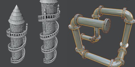 TomekS shared a couple of awesome examples of how Geometry Nodes can be used. Blender Geometry Nodes, Geometry Nodes, 3d Reference, 3d Modeling Tutorial, Blender Tutorial, Game Dev, 3d Modelling, Cool Lego, Blender 3d