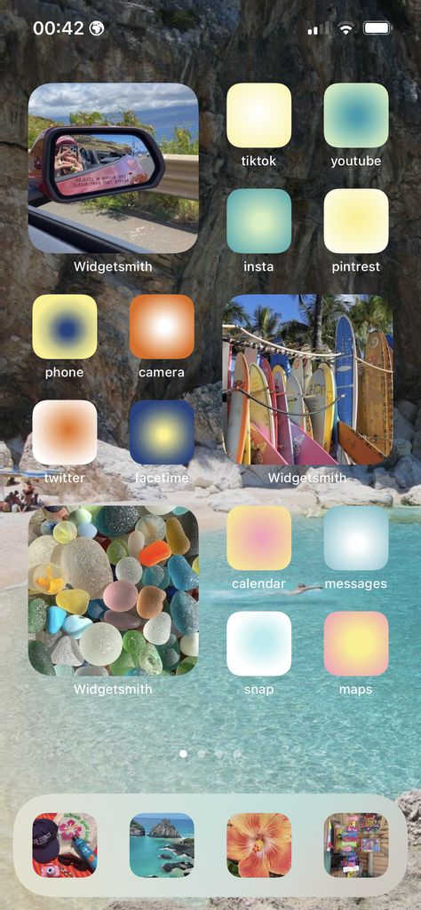 coconut girl aesthetic ios 14 home screen x Design My Phone Screen, Iphone 7 Home Screen Ideas, Ios Summer Ideas, Beach Ios 16 Homescreen, Ios 16 Summer Wallpaper, Home Screen Layout Iphone Beachy, Cute Ios 16 Home Screen Ideas, Summer Wallpaper Iphone Home Screen, Summer Phone Screen Ideas